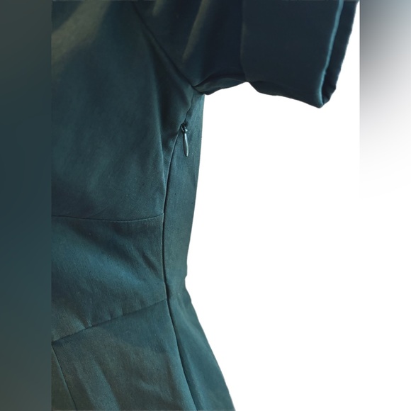 Dollz and Dames | 50s inspired swing dress | Forest Green - small - Picture 5 of 9